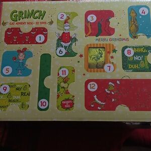 The Grinch Advent Calendar for Cats
